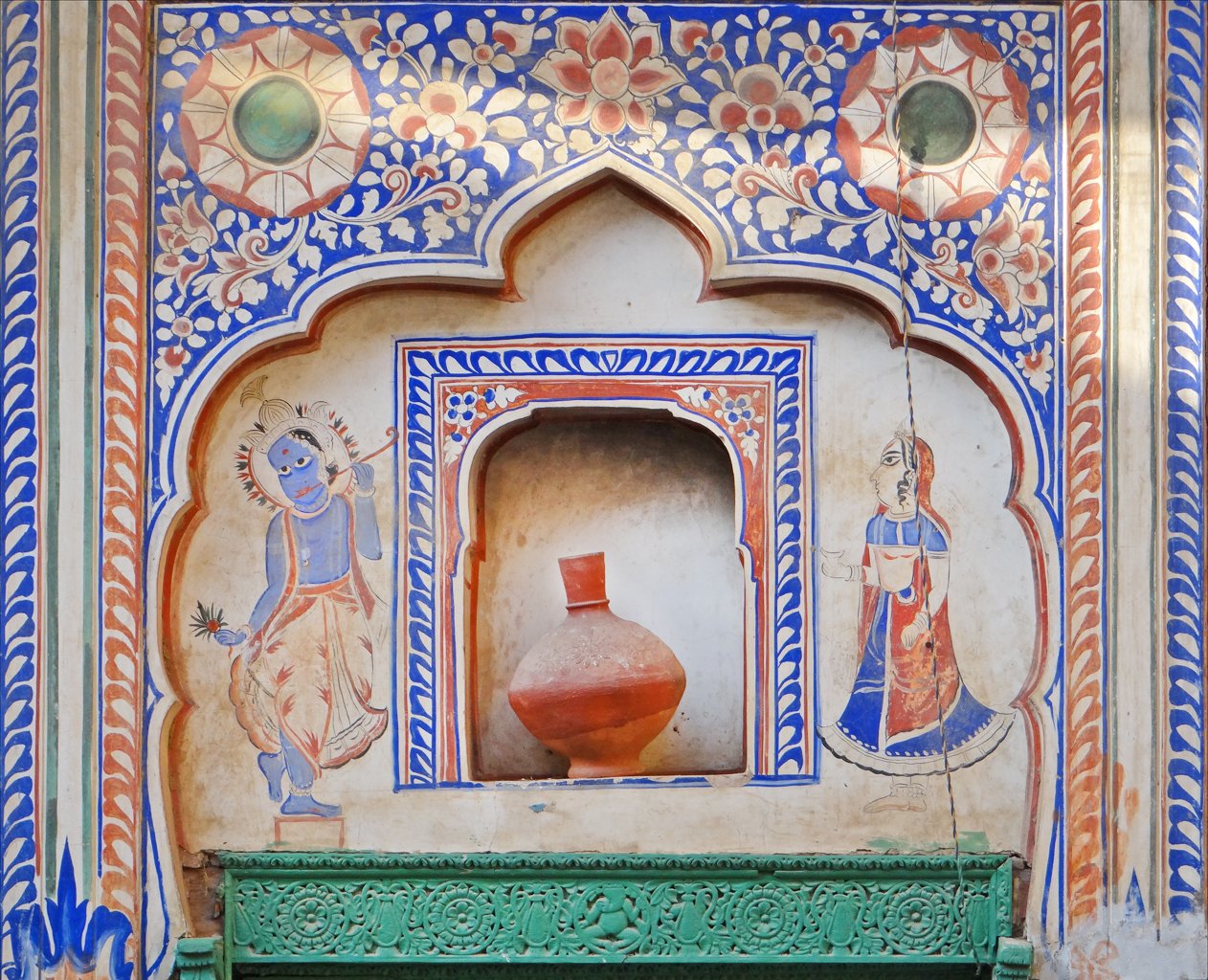 Shekhawati & Mandawa - Galerie d’Art à Ciel Ouvert · Fresques des Havelis